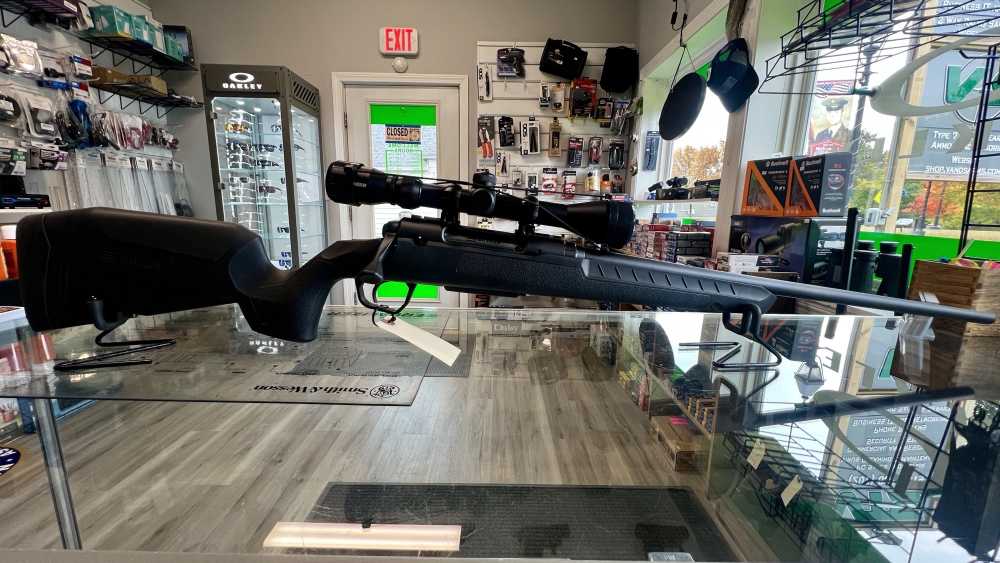 Savage Axis XP Compact 6.5 Creedmoor 20 inch with Viridian 3-9x40 Scope-img-0