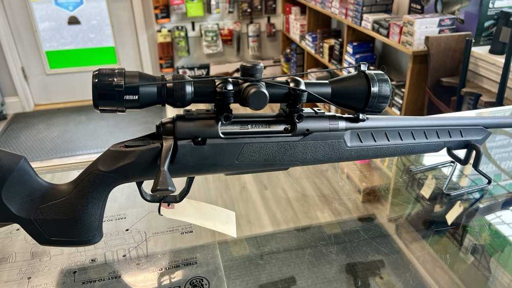 Savage Axis XP Compact 6.5 Creedmoor 20 inch with Viridian 3-9x40 Scope-img-2