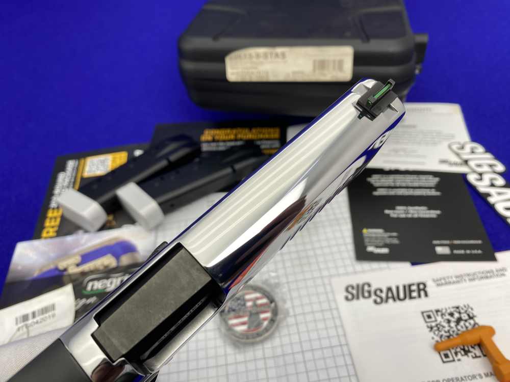 ULTIMATE BRIGHT STAINLESS Sig Sauer P226 X-Five CUSTOM WORKS 9mm Luger 100%-img-30