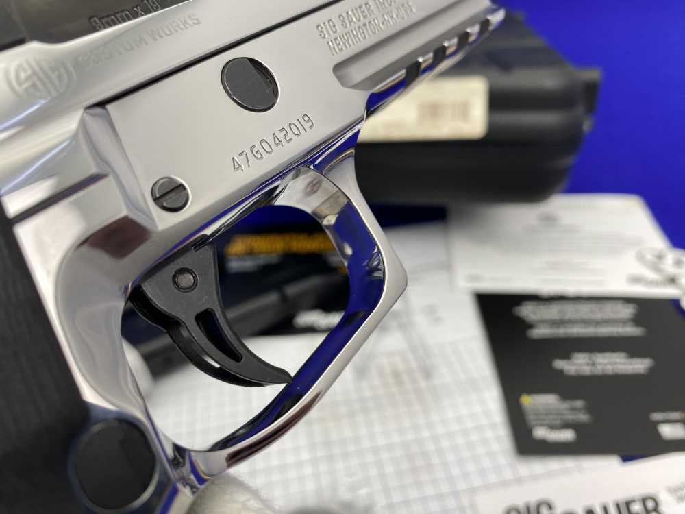 ULTIMATE BRIGHT STAINLESS Sig Sauer P226 X-Five CUSTOM WORKS 9mm Luger 100%-img-44