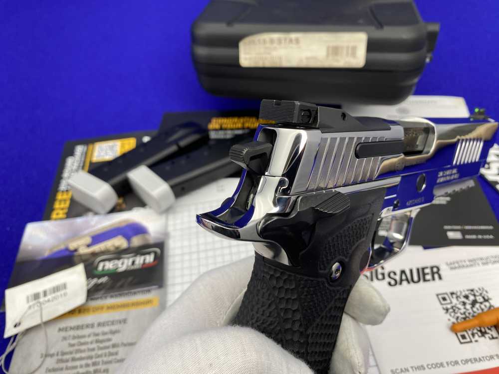 ULTIMATE BRIGHT STAINLESS Sig Sauer P226 X-Five CUSTOM WORKS 9mm Luger 100%-img-27