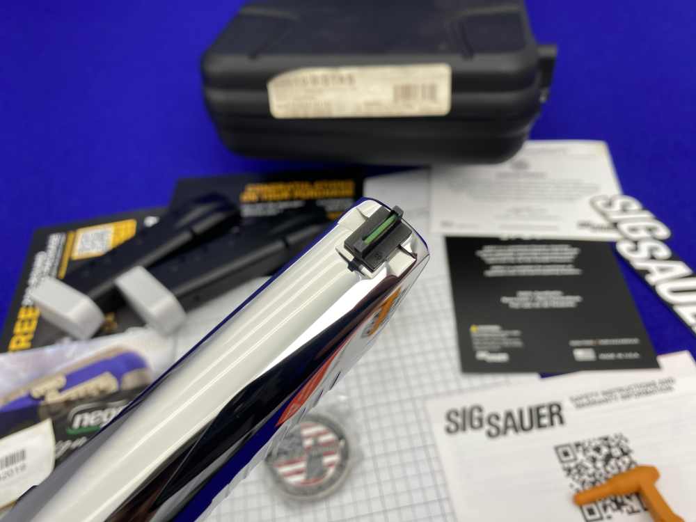 ULTIMATE BRIGHT STAINLESS Sig Sauer P226 X-Five CUSTOM WORKS 9mm Luger 100%-img-31