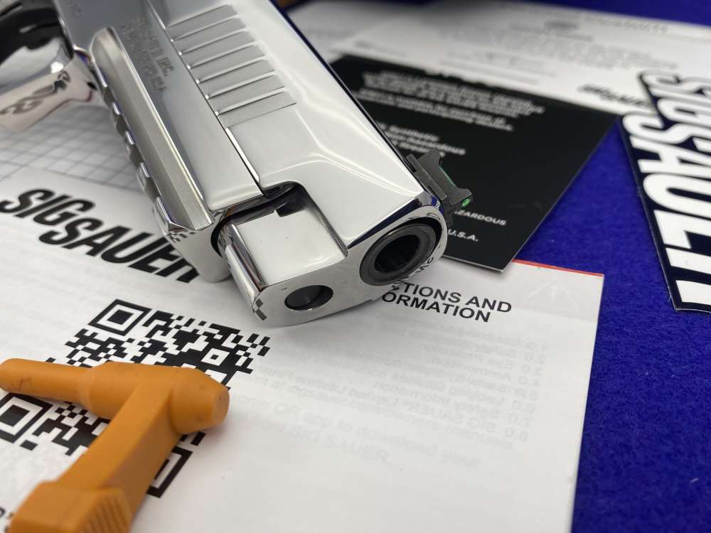 ULTIMATE BRIGHT STAINLESS Sig Sauer P226 X-Five CUSTOM WORKS 9mm Luger 100%-img-21