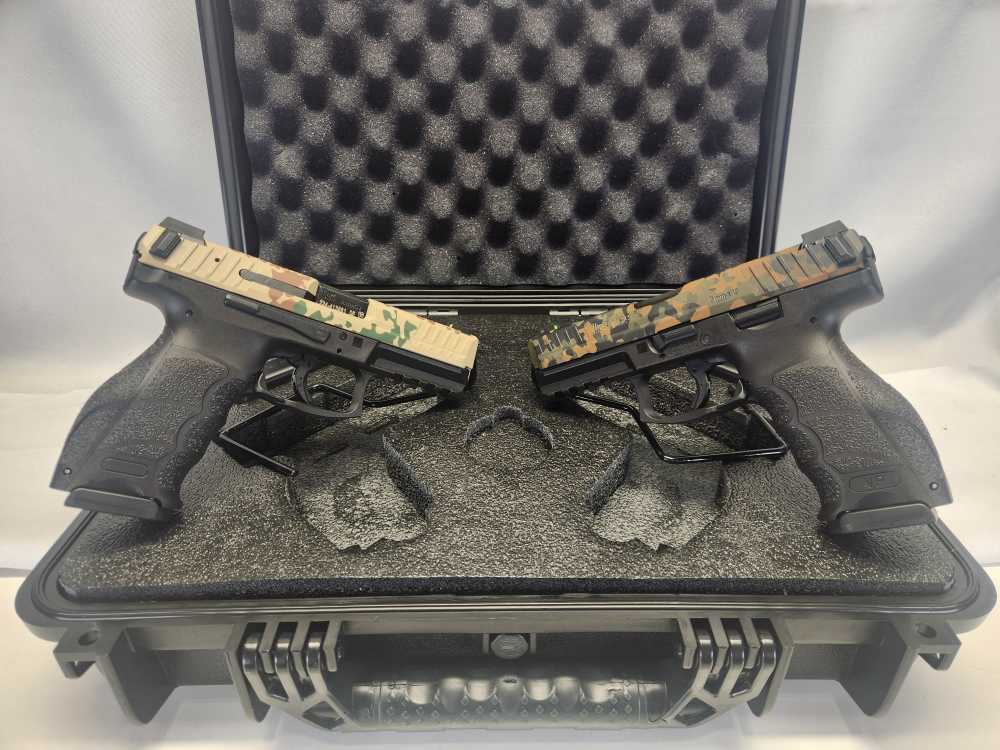 HK VP9 Trop Flek 75th Anniversary Set Like New Unfired -img-0