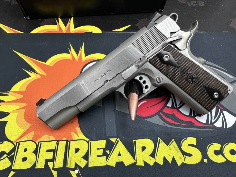 Springfield Armory 1911 Garrison Stainless .45 ACP 5in Penny Start No Reser-img-1