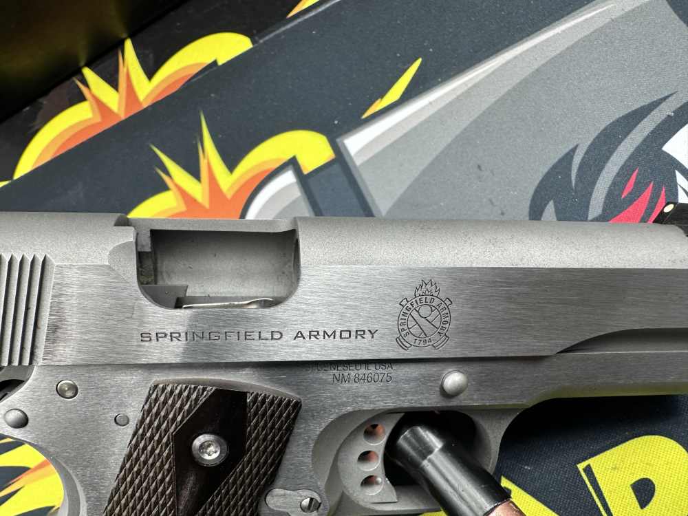 Springfield Armory 1911 Garrison Stainless .45 ACP 5in Penny Start No Reser-img-9