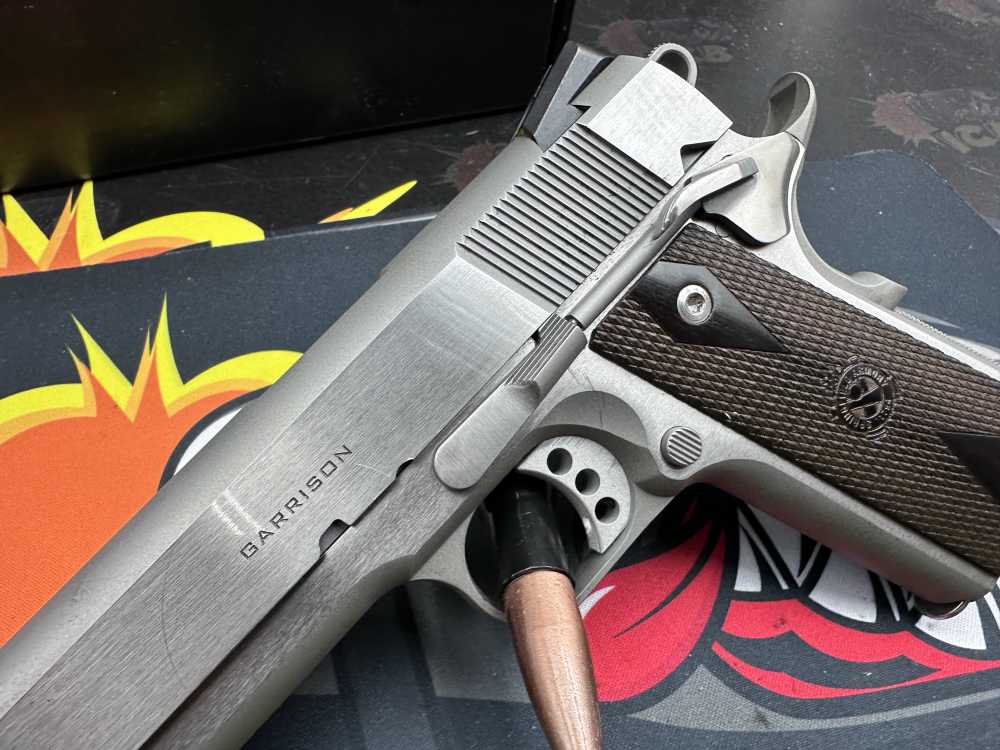 Springfield Armory 1911 Garrison Stainless .45 ACP 5in Penny Start No Reser-img-3