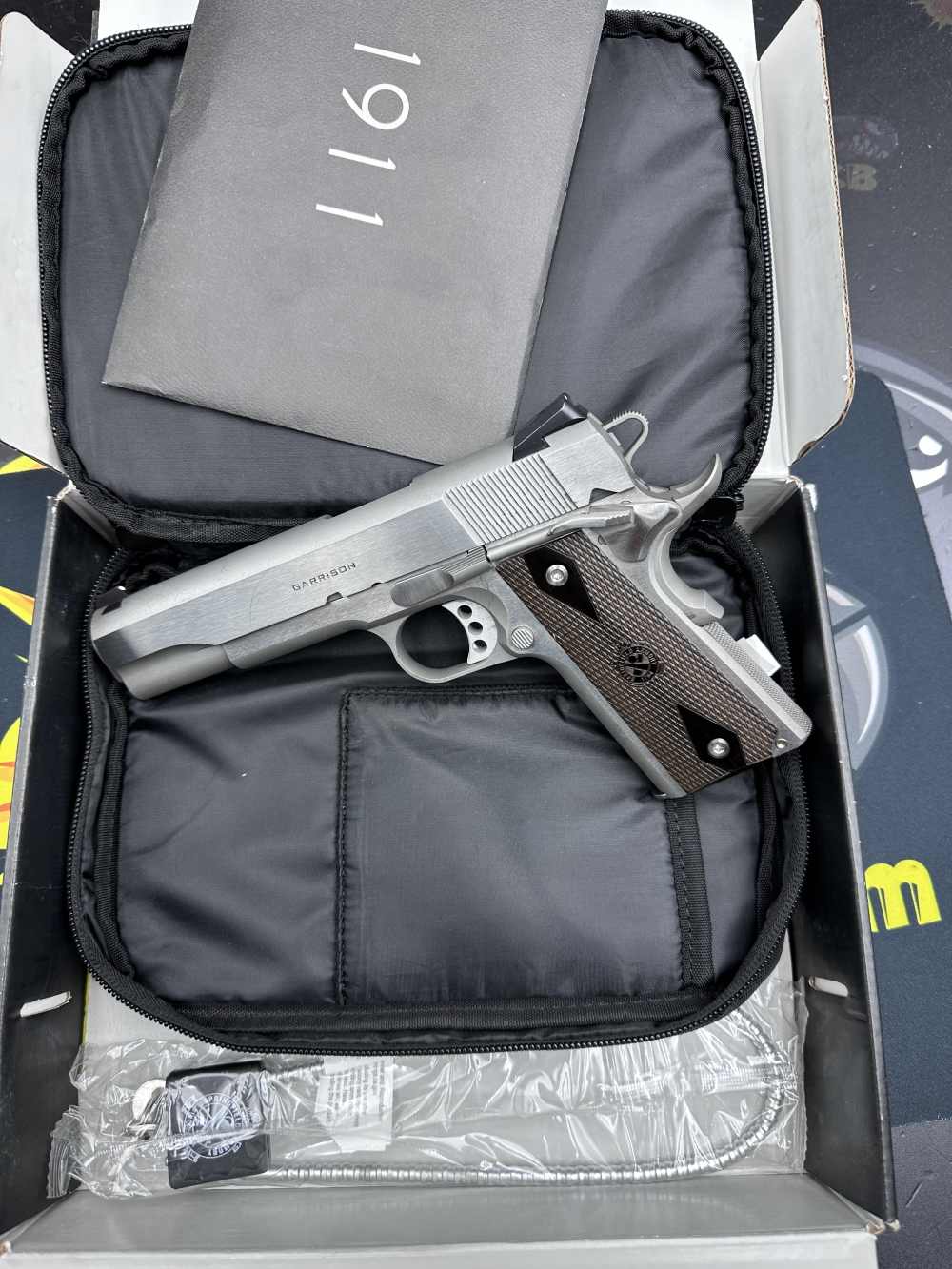 Springfield Armory 1911 Garrison Stainless .45 ACP 5in Penny Start No Reser-img-0