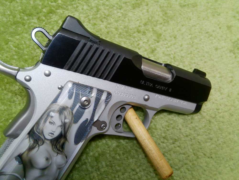 Kimber 1911 Pro Carry II 45ACP 2 Tone X2 Mags Excellent Condition! -img-3