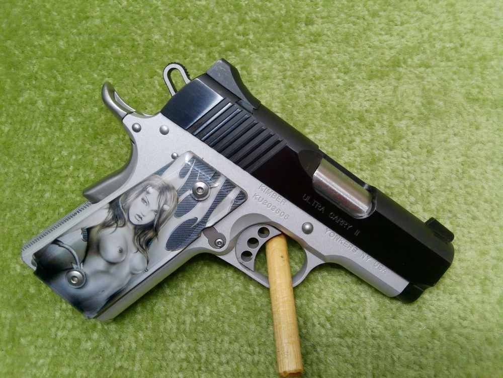 Kimber 1911 Pro Carry II 45ACP 2 Tone X2 Mags Excellent Condition! -img-1