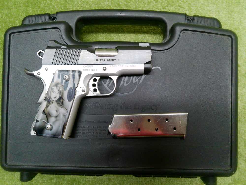 Kimber 1911 Pro Carry II 45ACP 2 Tone X2 Mags Excellent Condition! -img-0