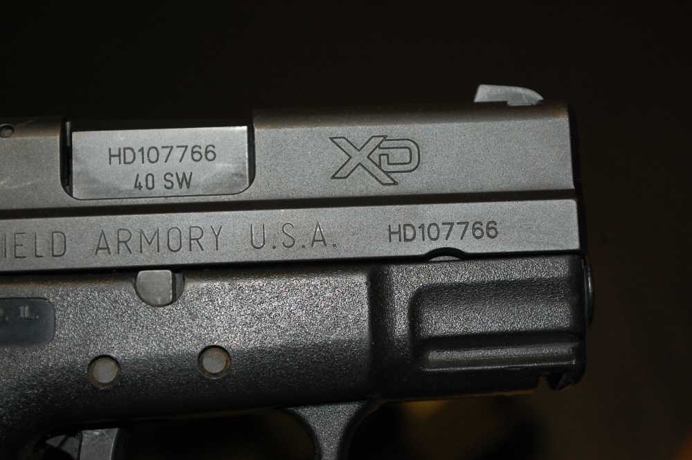 Springfield Armory XD-40 Sub Compact 40 S&W 3" XD40 + 4 MAGS XD9802-img-4