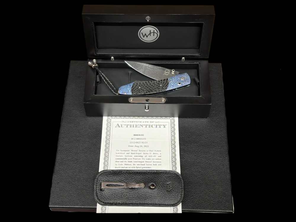 William Henry B12 Breeze Folding Knife-img-1
