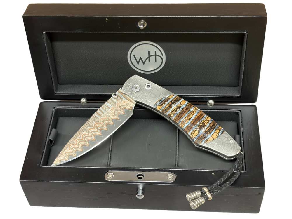 William Henry B12 Copper Curl Pocket Knife -img-3