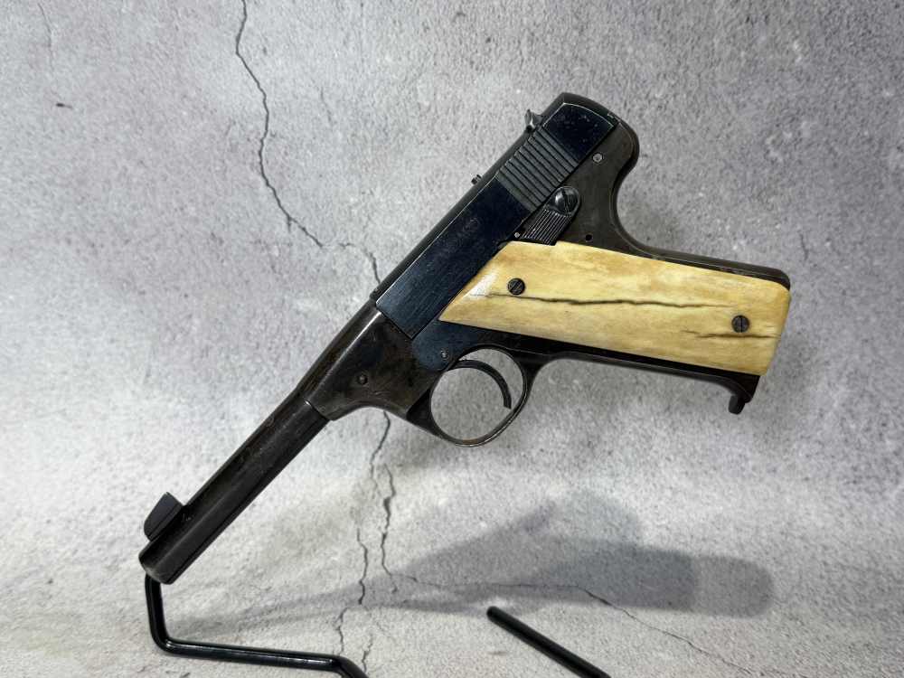 Hi Standard model B Type 1-A 1932 22LR 4.5" four digit serial -img-0