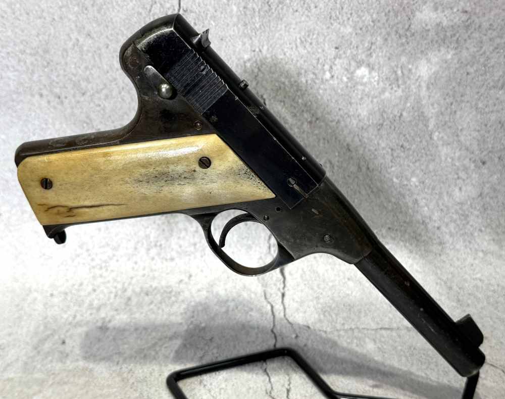 Hi Standard model B Type 1-A 1932 22LR 4.5" four digit serial -img-7