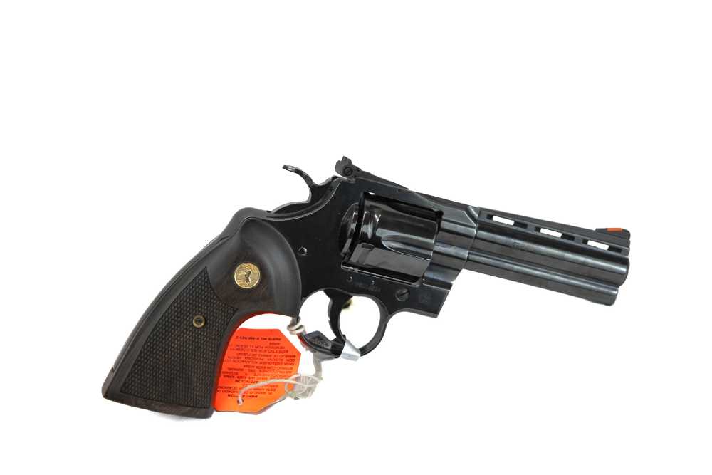 Brand New Colt Python .357 Magnum - Blued Finish - Wood Grips - PB016824-img-5