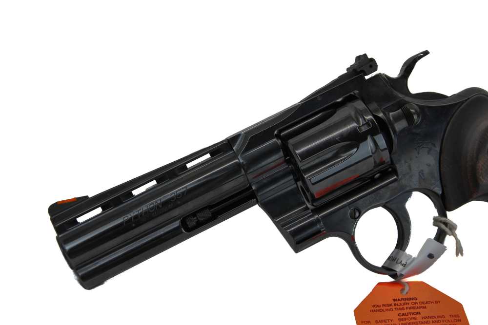 Brand New Colt Python .357 Magnum - Blued Finish - Wood Grips - PB016824-img-3