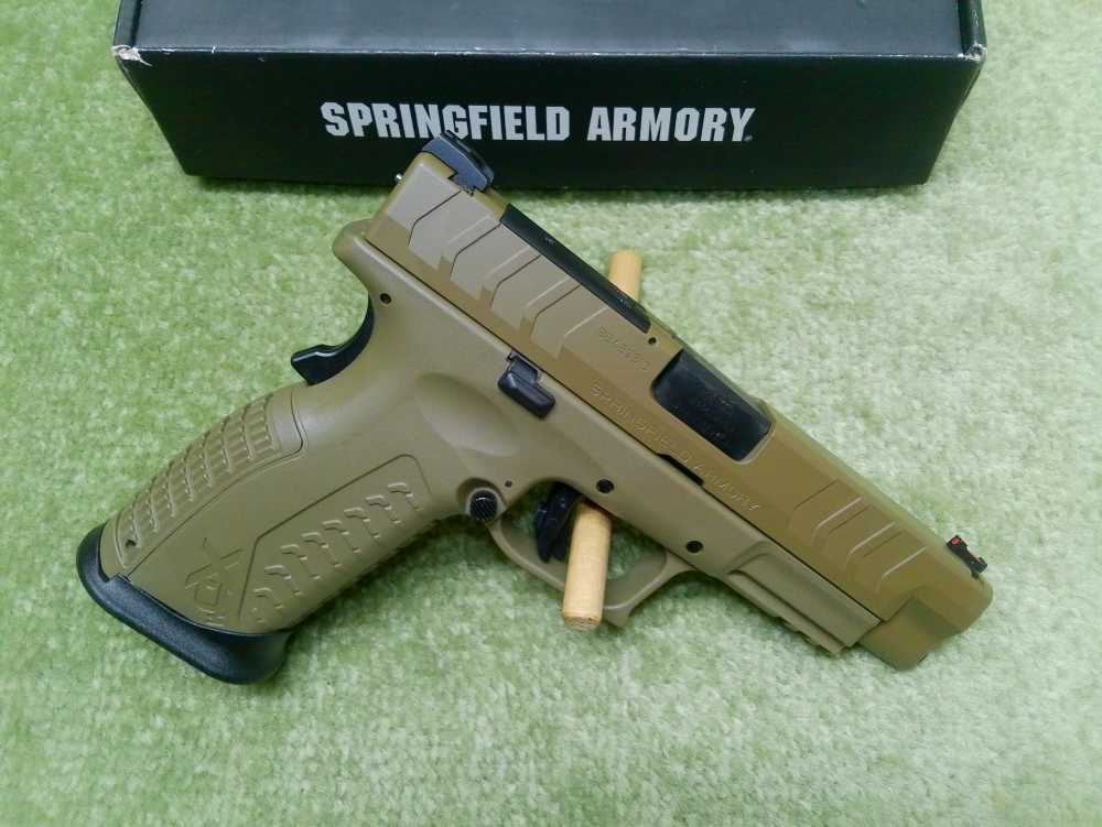 Springfield XD-M Elite 10mm OSP Optic Rdy FDE X2 15rnd Excellent Condition!-img-9