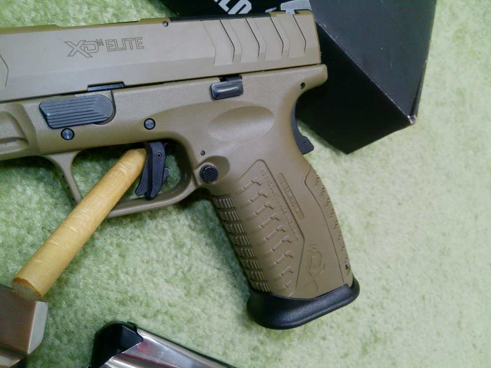 Springfield XD-M Elite 10mm OSP Optic Rdy FDE X2 15rnd Excellent Condition!-img-2