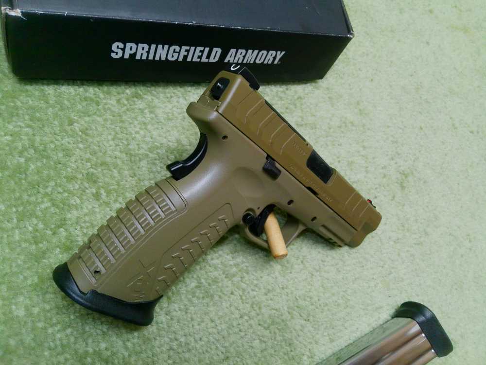 Springfield XD-M Elite 10mm OSP Optic Rdy FDE X2 15rnd Excellent Condition!-img-10