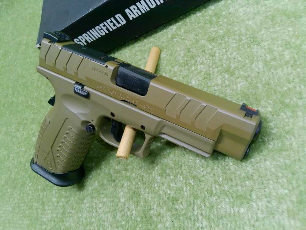 Springfield XD-M Elite 10mm OSP Optic Rdy FDE X2 15rnd Excellent Condition!-img-11