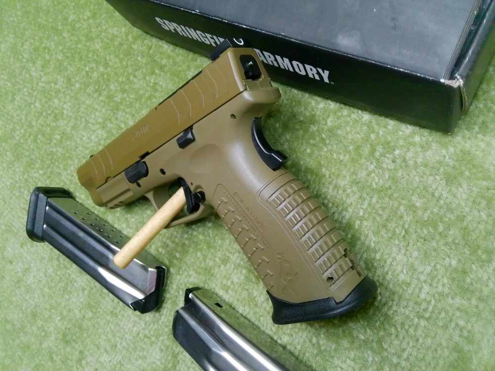 Springfield XD-M Elite 10mm OSP Optic Rdy FDE X2 15rnd Excellent Condition!-img-1
