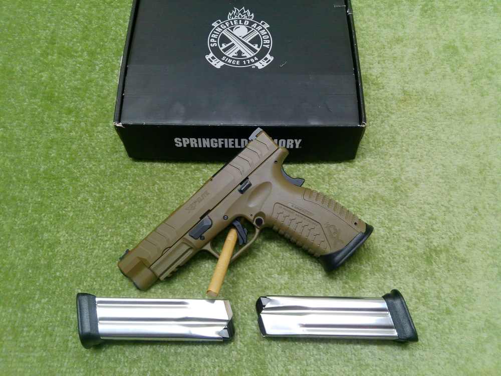 Springfield XD-M Elite 10mm OSP Optic Rdy FDE X2 15rnd Excellent Condition!-img-0