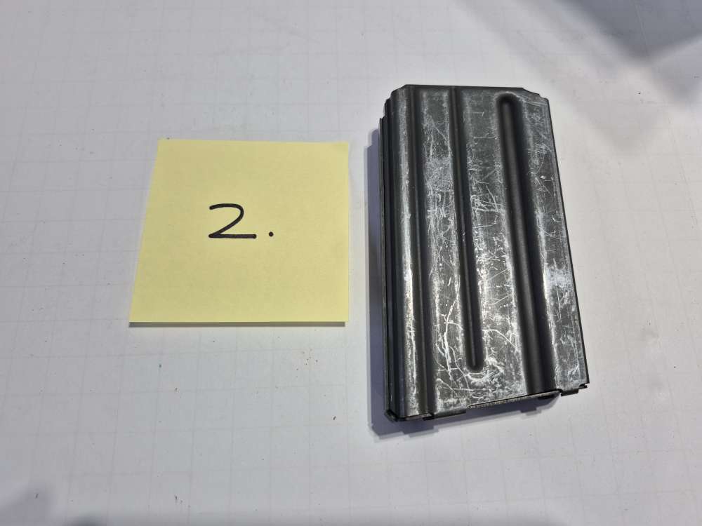 Colt 20 Round Magazine Black Plastic Follower 5.56mm Retro AR Vietnam Era-img-0