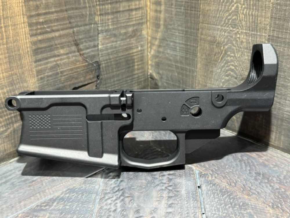 Aero Precision M5 AR10 Lower Receiver - Special Freedom Edition - Black-img-0