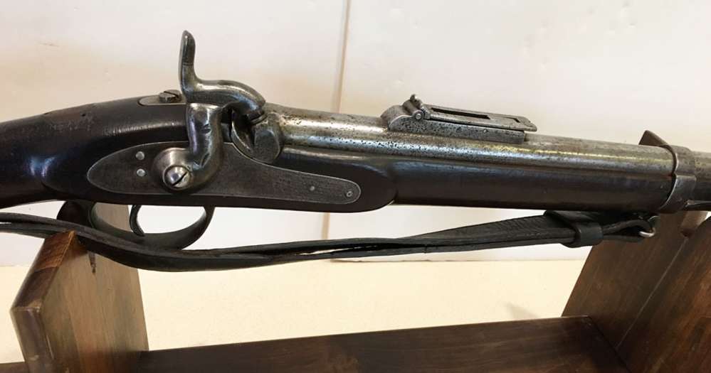 Confederate Capture & Collected "Q" Mkd. Drissen Co. Belgian Enfield Rifle-img-89