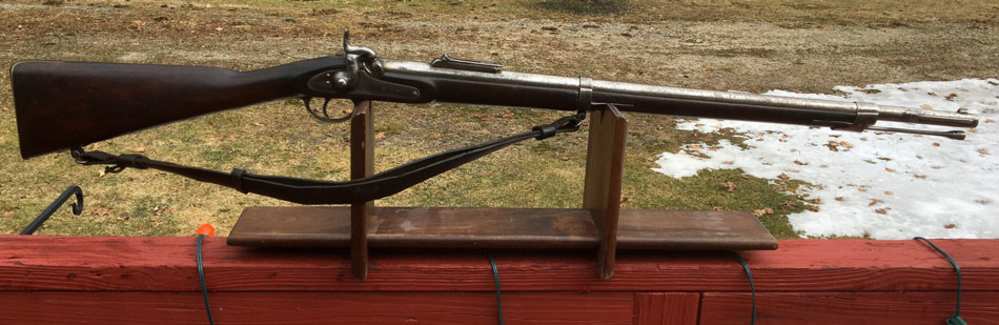 Confederate Capture & Collected "Q" Mkd. Drissen Co. Belgian Enfield Rifle-img-0