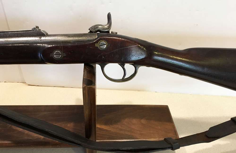 Confederate Capture & Collected "Q" Mkd. Drissen Co. Belgian Enfield Rifle-img-94