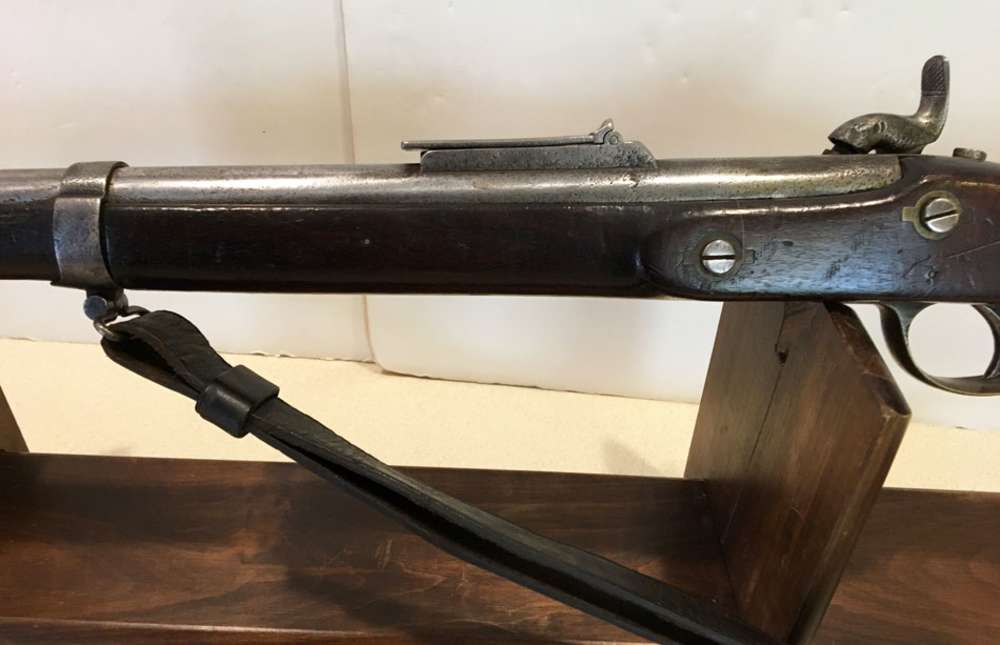Confederate Capture & Collected "Q" Mkd. Drissen Co. Belgian Enfield Rifle-img-95