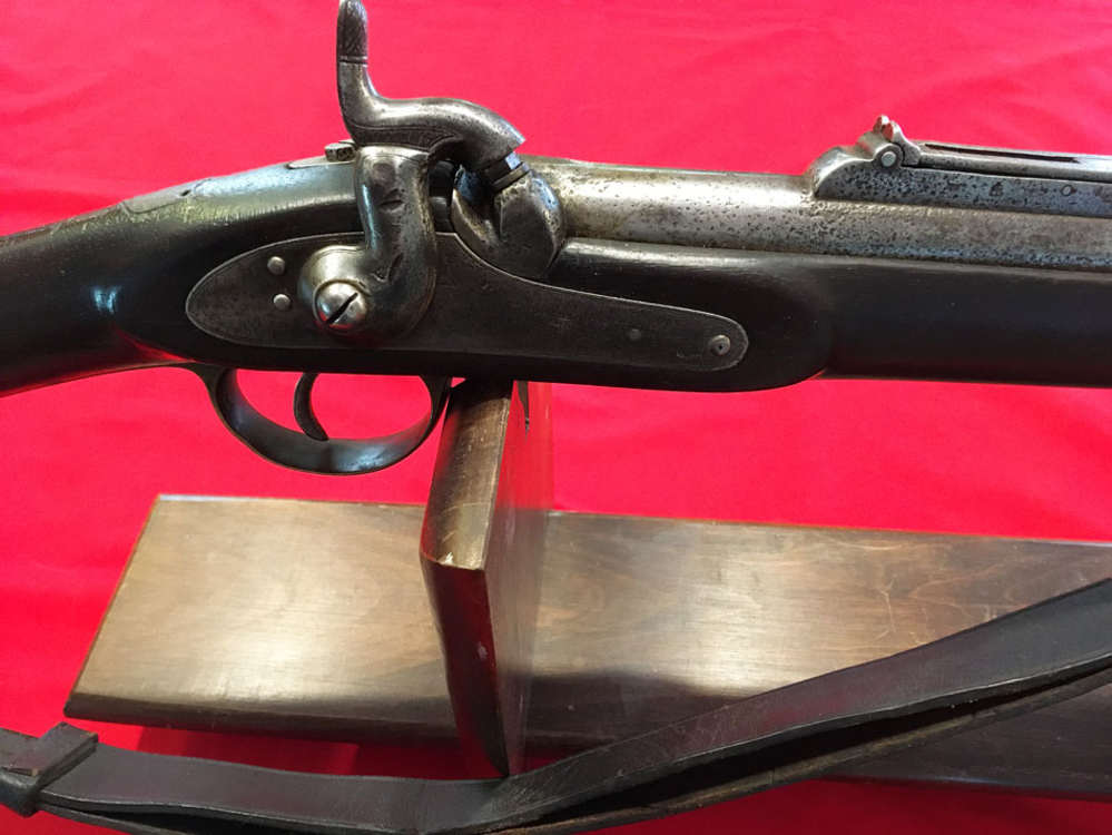 Confederate Capture & Collected "Q" Mkd. Drissen Co. Belgian Enfield Rifle-img-40