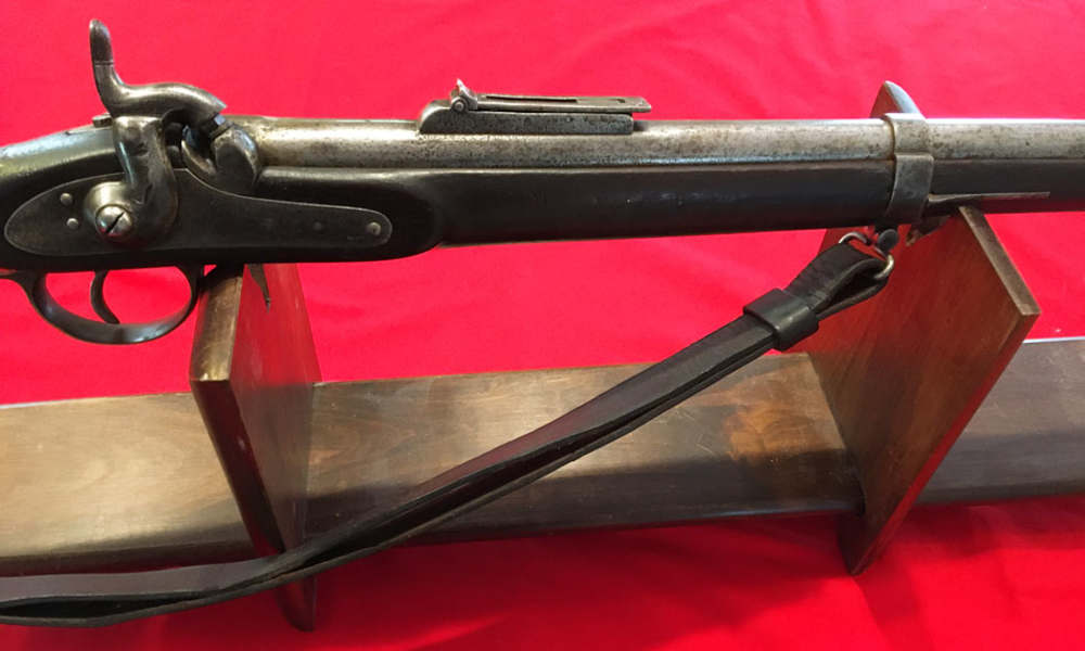 Confederate Capture & Collected "Q" Mkd. Drissen Co. Belgian Enfield Rifle-img-37