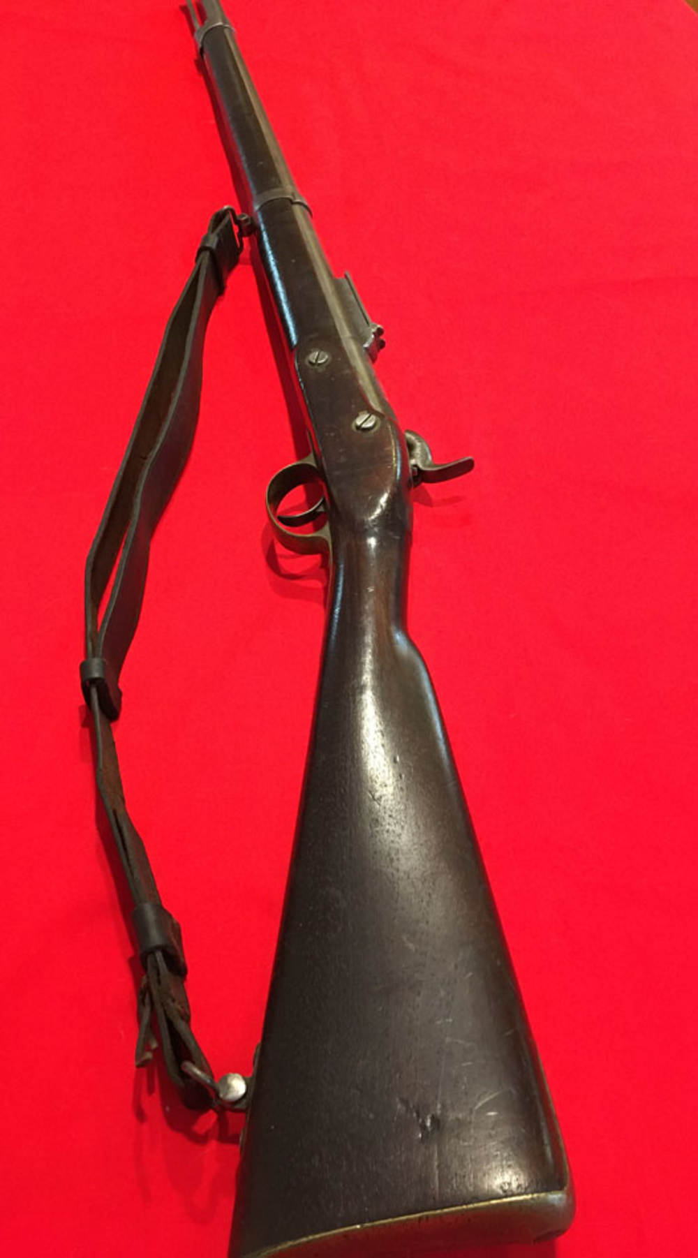 Confederate Capture & Collected "Q" Mkd. Drissen Co. Belgian Enfield Rifle-img-32