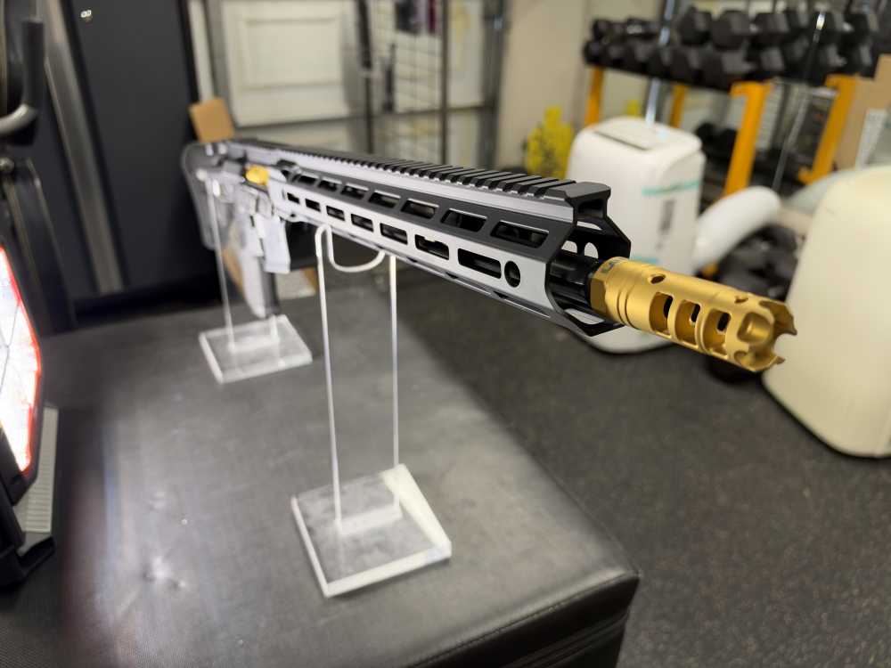 Aero Precision AR15/M4E1 Complete Rifle W/Daniel Defense Rail, 16" Pinned -img-0