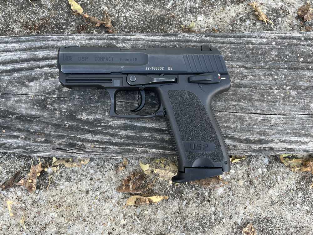 HK USP Compact 9mm Boxed 2 Mags Holster PENNY NO RESERVE! .01 $.01 -img-1