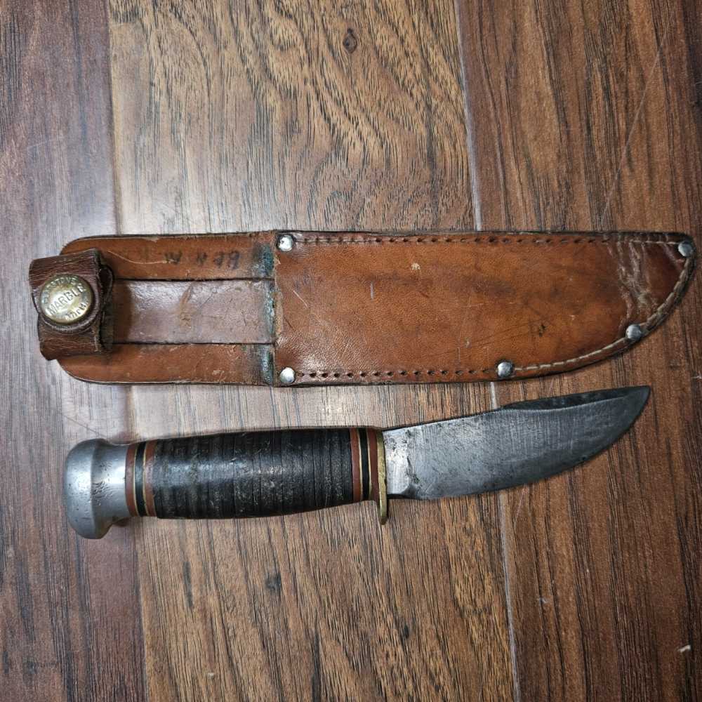 Marble's Skinning Knife with Sheath Gladstone-img-0