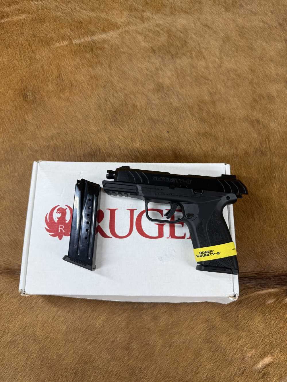 RUGER SECURITY-9 9MM PISTOL 4" BARREL 15+1 CAPACITY EXTRA MAG & BOX USED-img-0