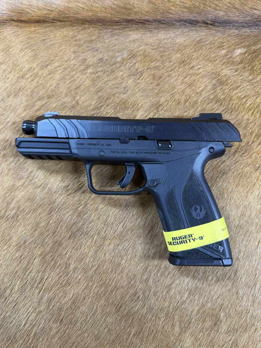 RUGER SECURITY-9 9MM PISTOL 4" BARREL 15+1 CAPACITY EXTRA MAG & BOX USED-img-1