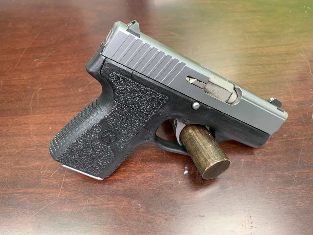 Kahr Arms PM9 with the case.-img-4