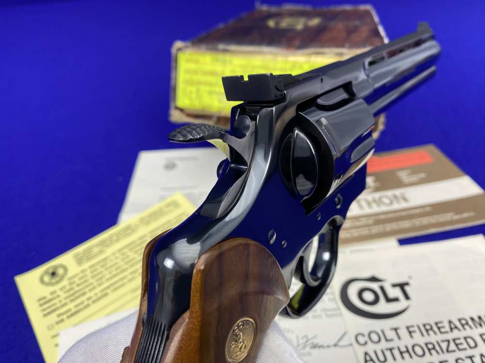 MINT & COMPLETE Colt Python .357Mag Royal Blue 6" COVETED COLT CUSTOM SHOP-img-28