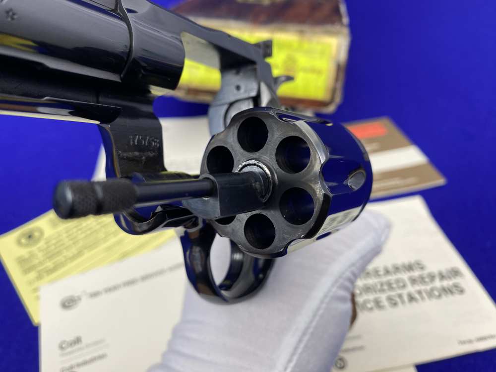 MINT & COMPLETE Colt Python .357Mag Royal Blue 6" COVETED COLT CUSTOM SHOP-img-52
