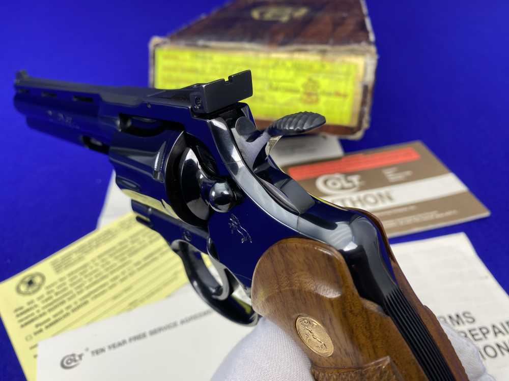 MINT & COMPLETE Colt Python .357Mag Royal Blue 6" COVETED COLT CUSTOM SHOP-img-29