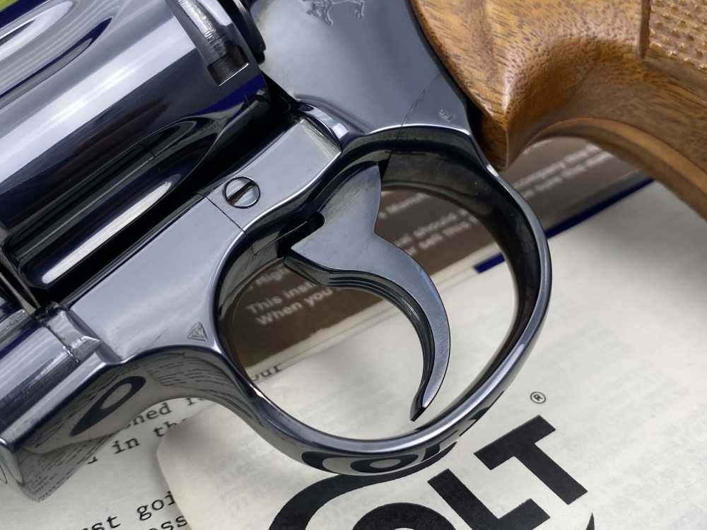 MINT & COMPLETE Colt Python .357Mag Royal Blue 6" COVETED COLT CUSTOM SHOP-img-12