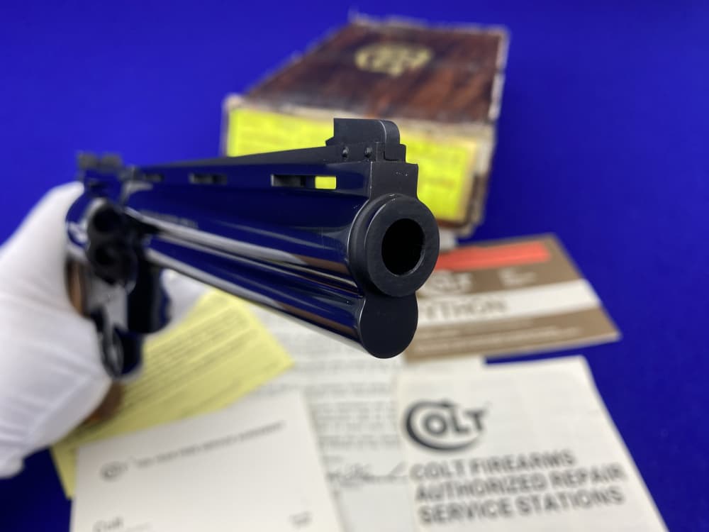 MINT & COMPLETE Colt Python .357Mag Royal Blue 6" COVETED COLT CUSTOM SHOP-img-43