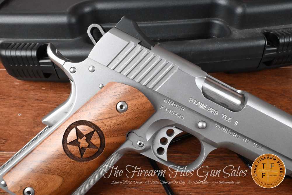Kimber Stainless TLE II 45 ACP 1911 Pistol, Texas Edition, Used, LAYAWAY-img-9