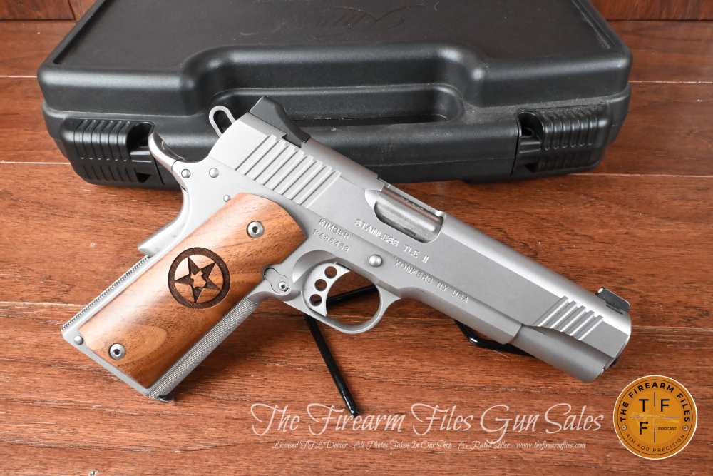Kimber Stainless TLE II 45 ACP 1911 Pistol, Texas Edition, Used, LAYAWAY-img-7